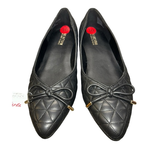 Kenneth Cole Reaction Black Quilted Loafers - Picture 2 of 10